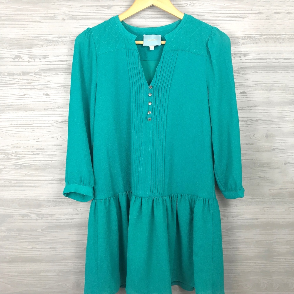 SKIES ARE BLUE | Teal Tunic Dress